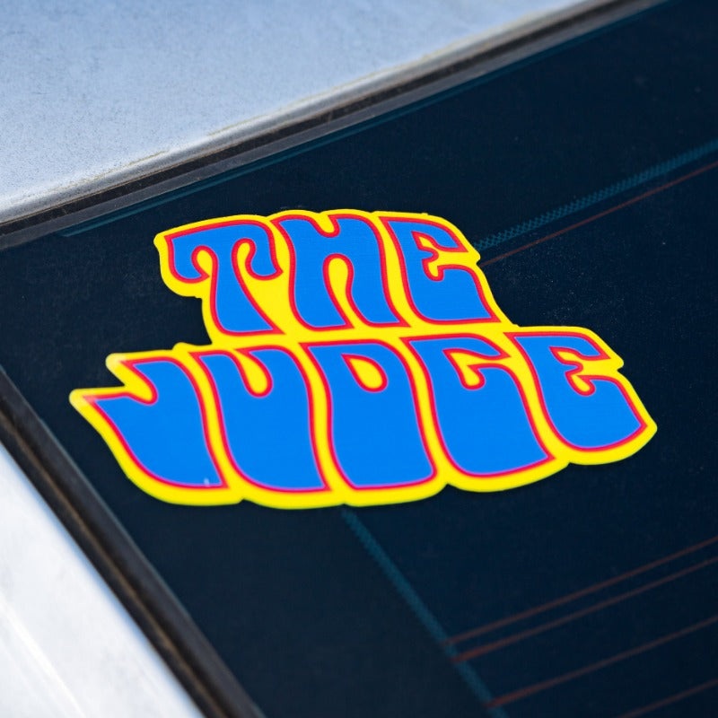 The Judge – Diecut Vinyl Sticker
