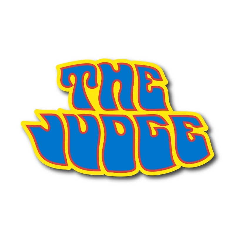 The Judge – Diecut Vinyl Sticker