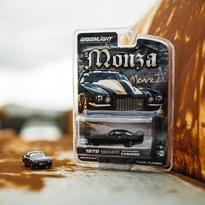 Monza Sinister Split-Bumper 1972 Chevy Camaro Diecast – 1/64th Scale