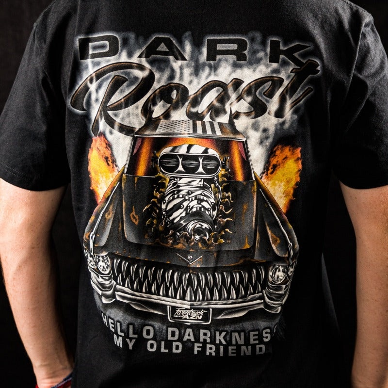 Dark Roast – Burnout Car T-shirt