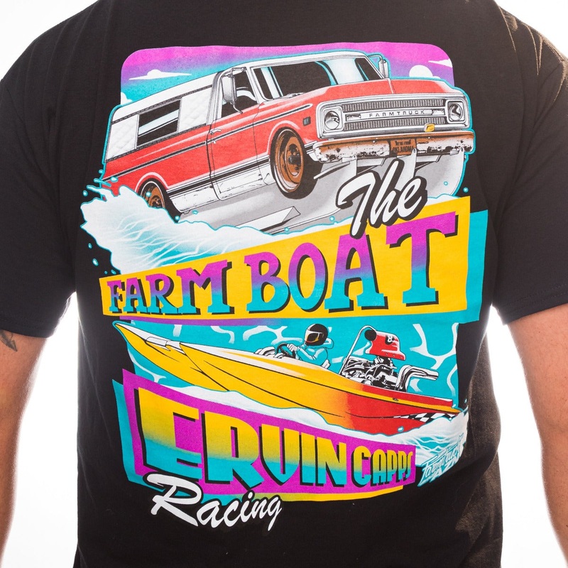 Ervin Capps Racing and The Farmboat – Tshirt