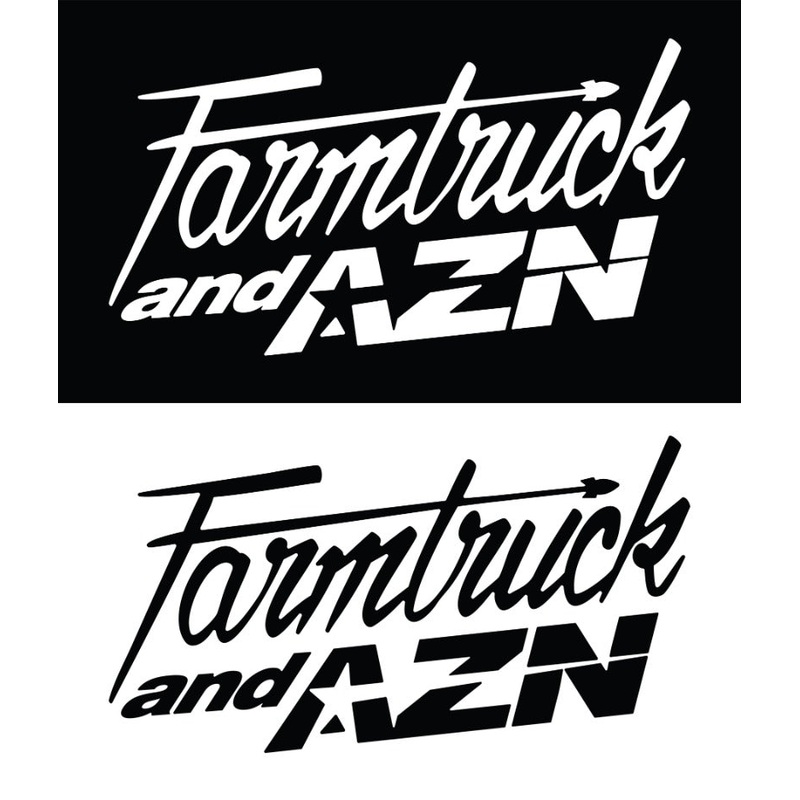 Farmtruck and AZN Logo – Sticker