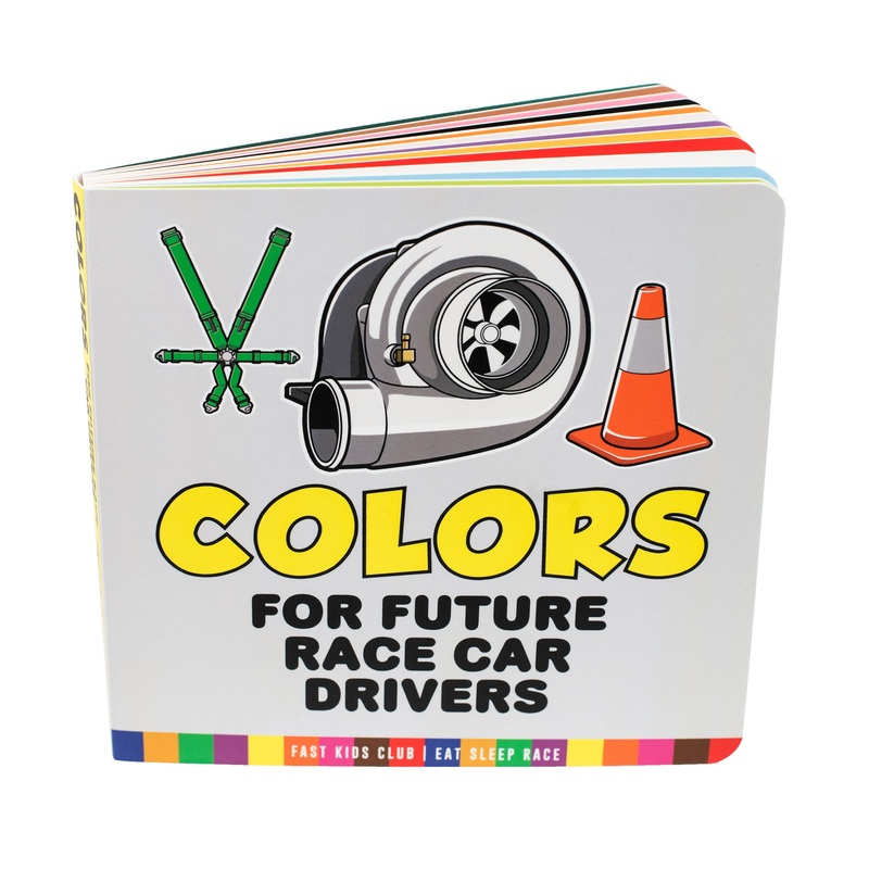 Fast Kids Club – COLORS for Future Racecar Drivers Book