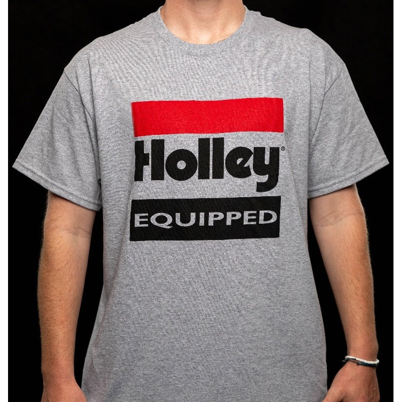 Holley Equipped T-shirt – Grey