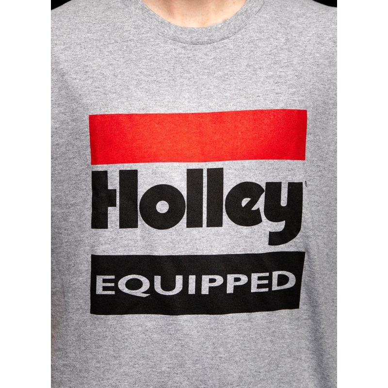 Holley Equipped T-shirt – Grey
