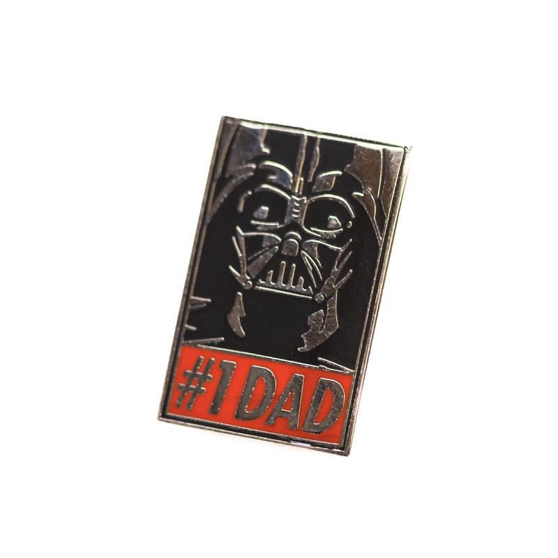 #1 Dad Darth Vader – Enamel Pin