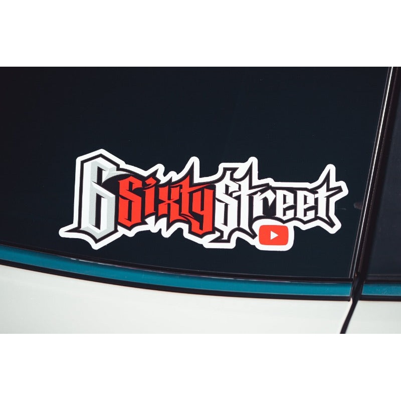 6 Sixty Street Sticker – V2