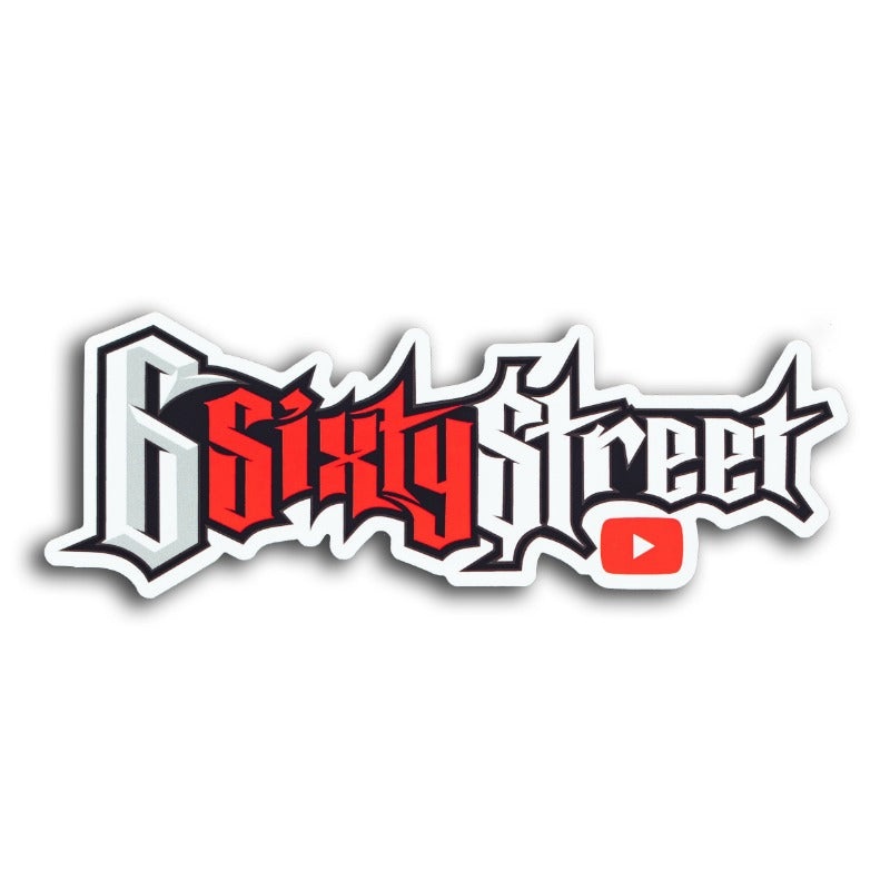 6 Sixty Street Sticker – V2