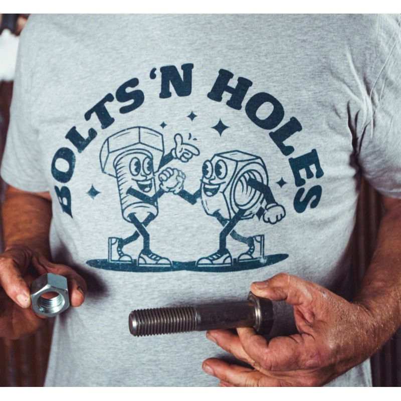 Bolts and Holes T-shirt|S|M|L|XL|XXL|XXXL