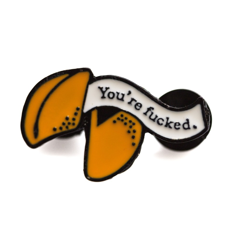 Fortune Cookie – Enamel Pin