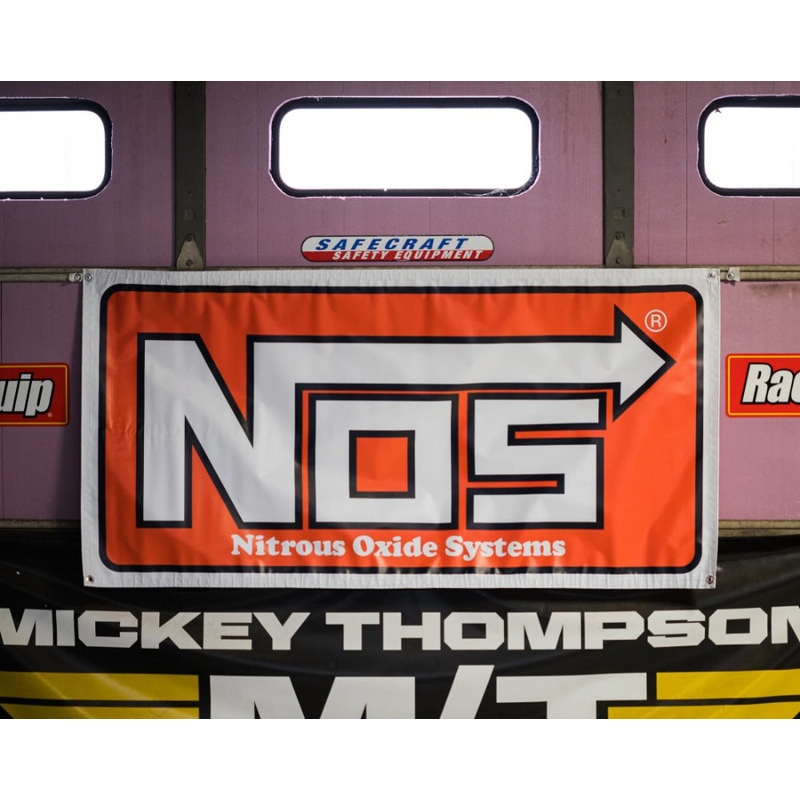 NOS (Nitrous Oxide System) – 2x4ft Shop Banner