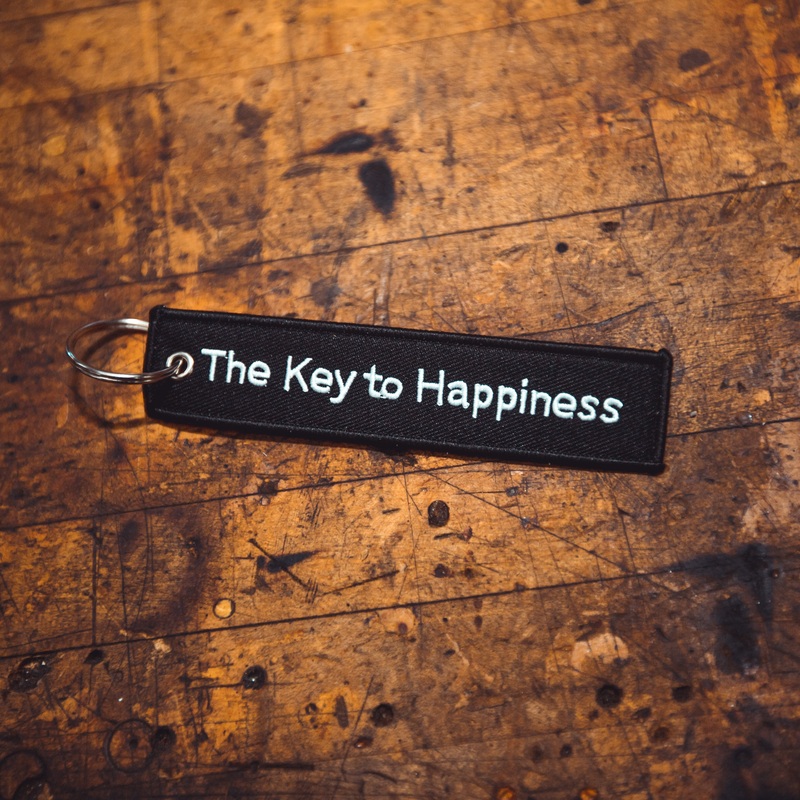 The Key to Happiness – Keychain
