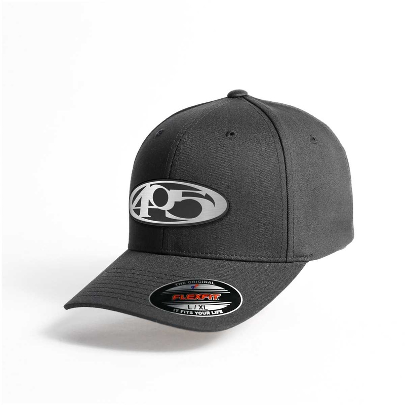 405 Metal Patch Flex Fit|V-Flexfit Twill Cap|Black|Grey|Royal Blue|S/M|L/XL
