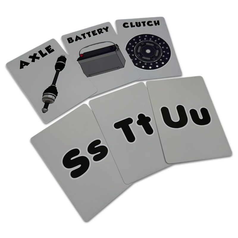 Flash Cards For Future Race Car Drivers