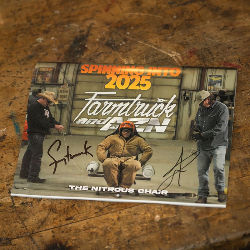 FNA 2025 Calendar / Individually Signed By Farmtruck and AZN