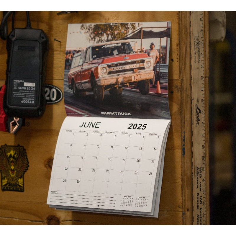 FNA 2025 Calendar / Individually Signed By Farmtruck and AZN