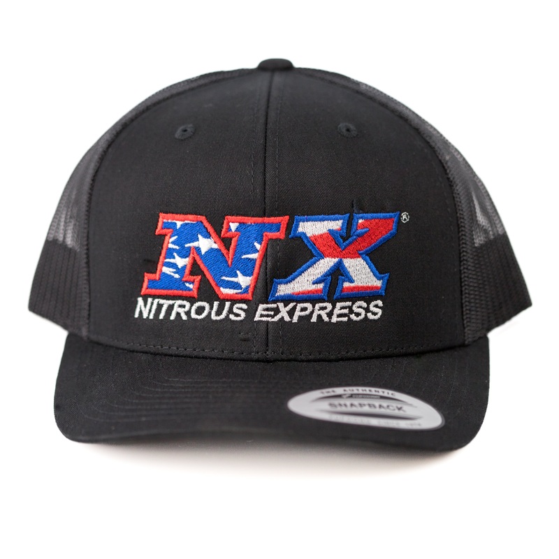 Nitrous Express – Flag Trucker Hat – Snapback