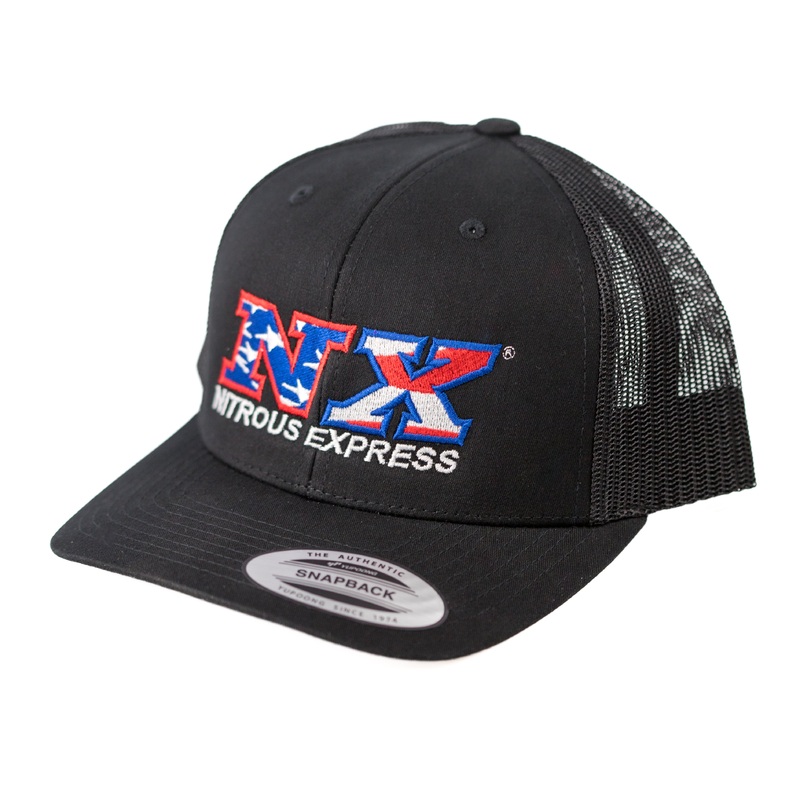 Nitrous Express – Flag Trucker Hat – Snapback