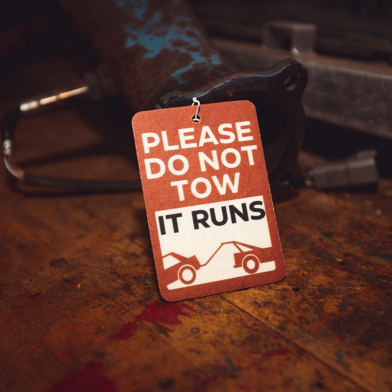 Please Do not tow it runs… – Air Freshener
