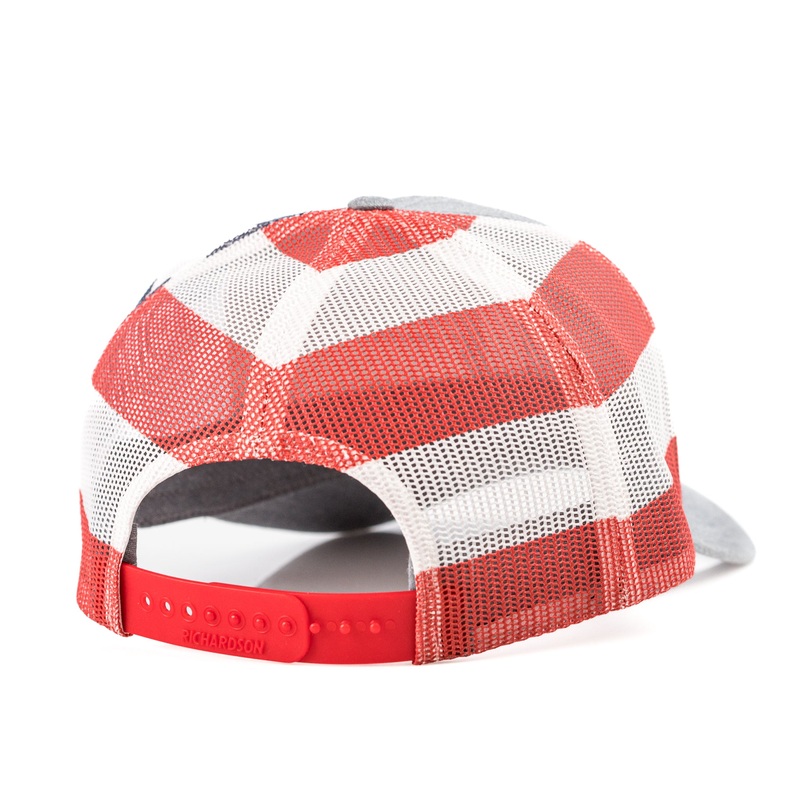 Farmtruck and Azn Logo American Flag Hat – Snap Back