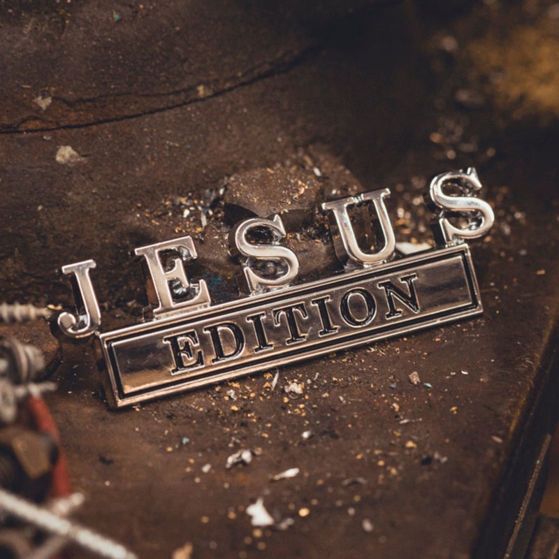 Jesus Edition Chrome Vehicle Badge