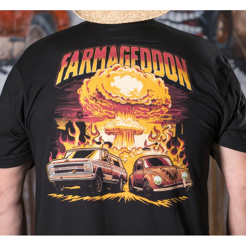 NEW Farmageddon T-Shirt|S|M|L|XL|2XL|3XL|4XL|5XL