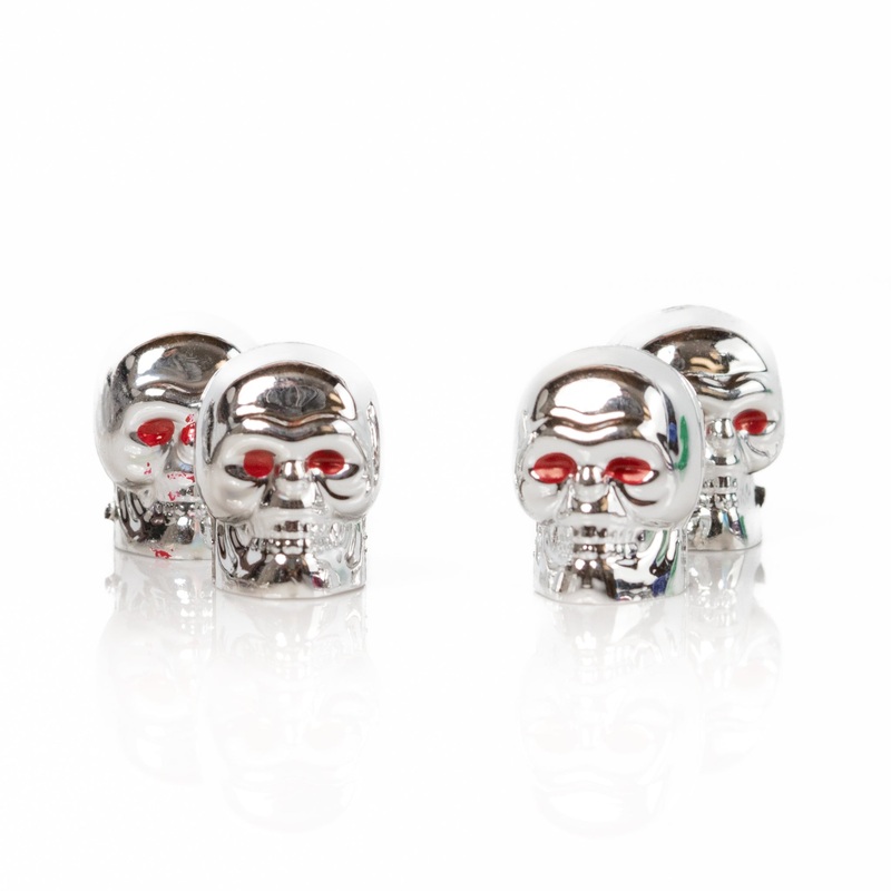 Skull Valve Stem Caps – Set of 4