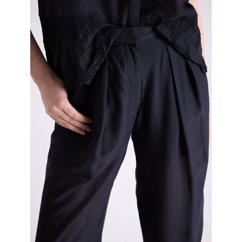 Pantalon Ephise|Noir|S|M|L