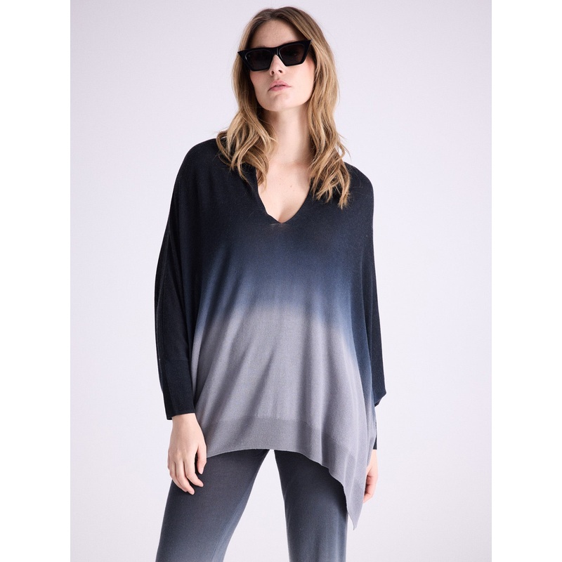 Pull poncho Enias|Dark gray|S/M