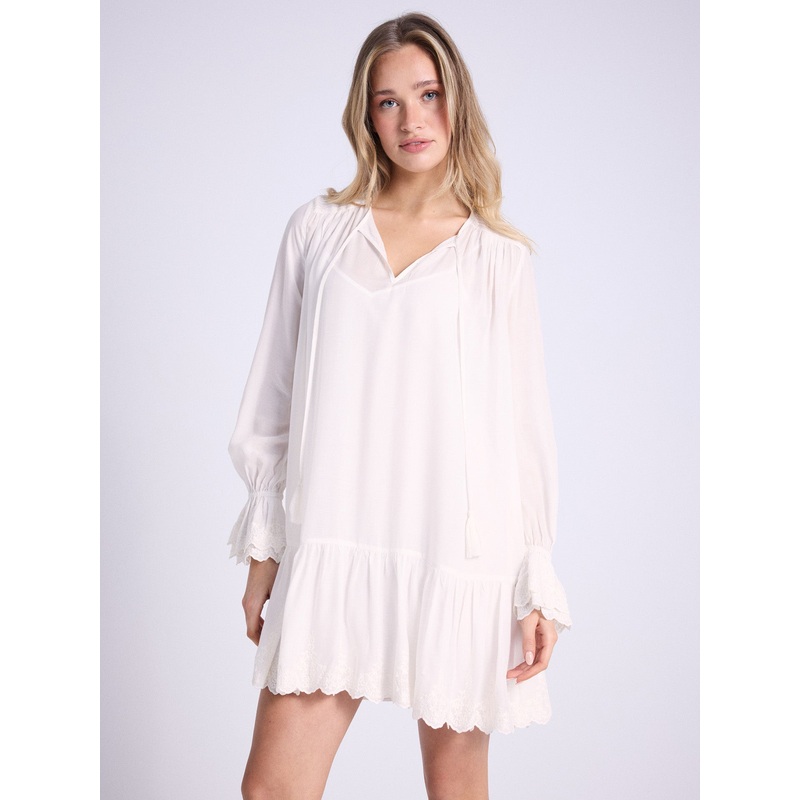 Robe Elior|Blanc pur|XS|S|M