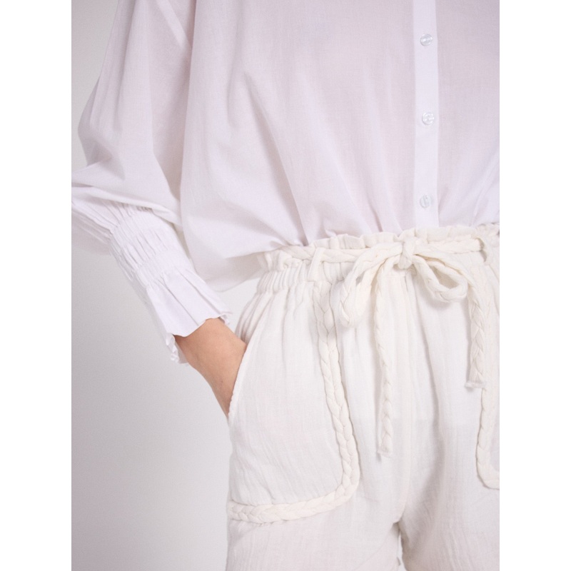 Short coton Electra|Blanc pur|S|M|L