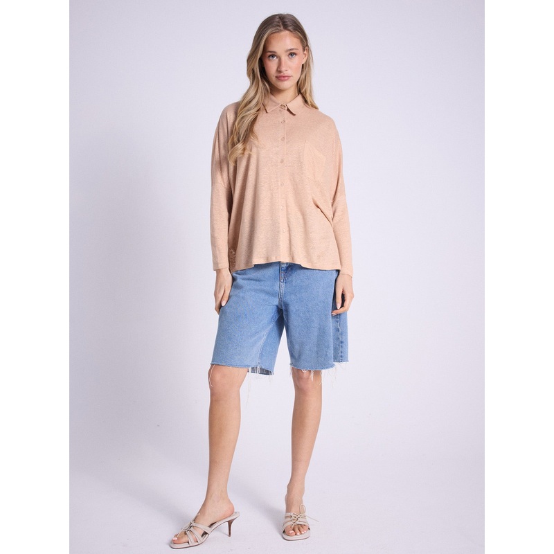 Chemise poncho lin Serena|Ginger|XS/S|S/M|L/XL