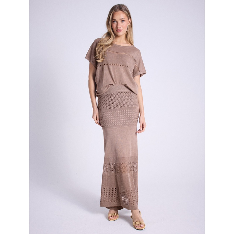 Jupe lin Aspala|Toasted nut|S|M|L