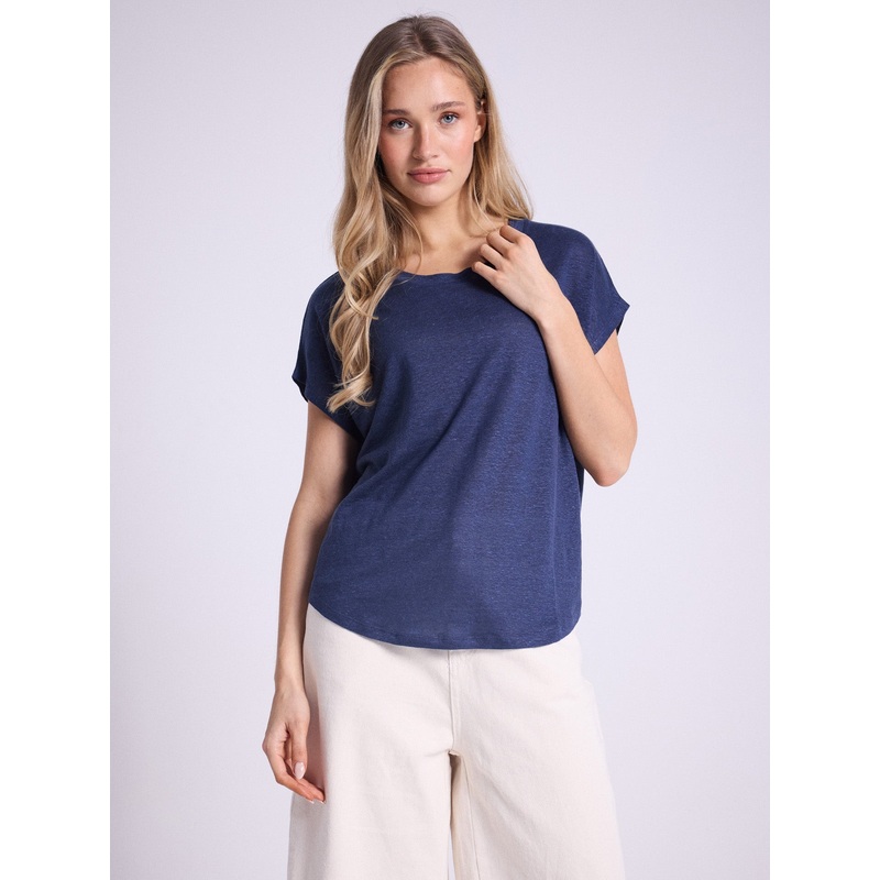 T-shirt lin Zoe|Marine|S|M|L