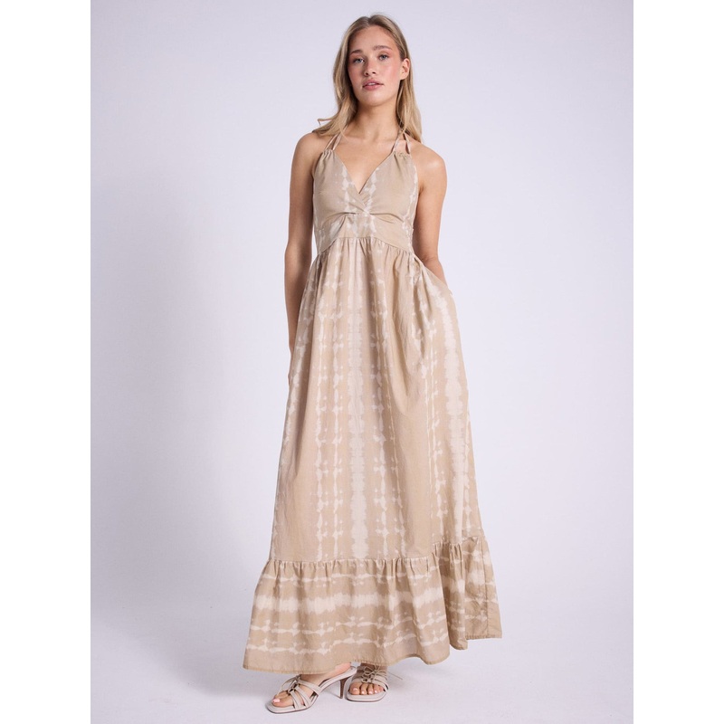 Robe coton Shaleen|Tie and dye ginger|S|M|L