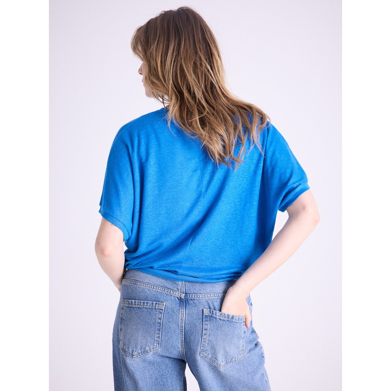 T-shirt lin Sophia|Electric|XS/S|S/M|L/XL