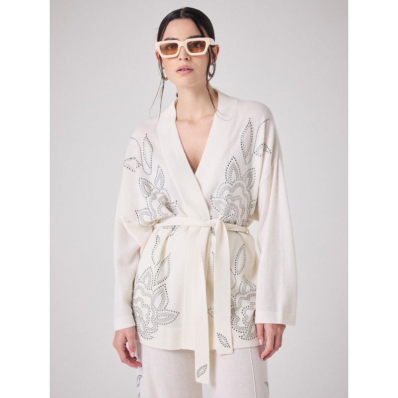 Cardigan laine et cachemire Kaly