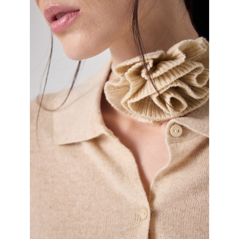 Fleur cachemire Paloma|Beige chin|TU