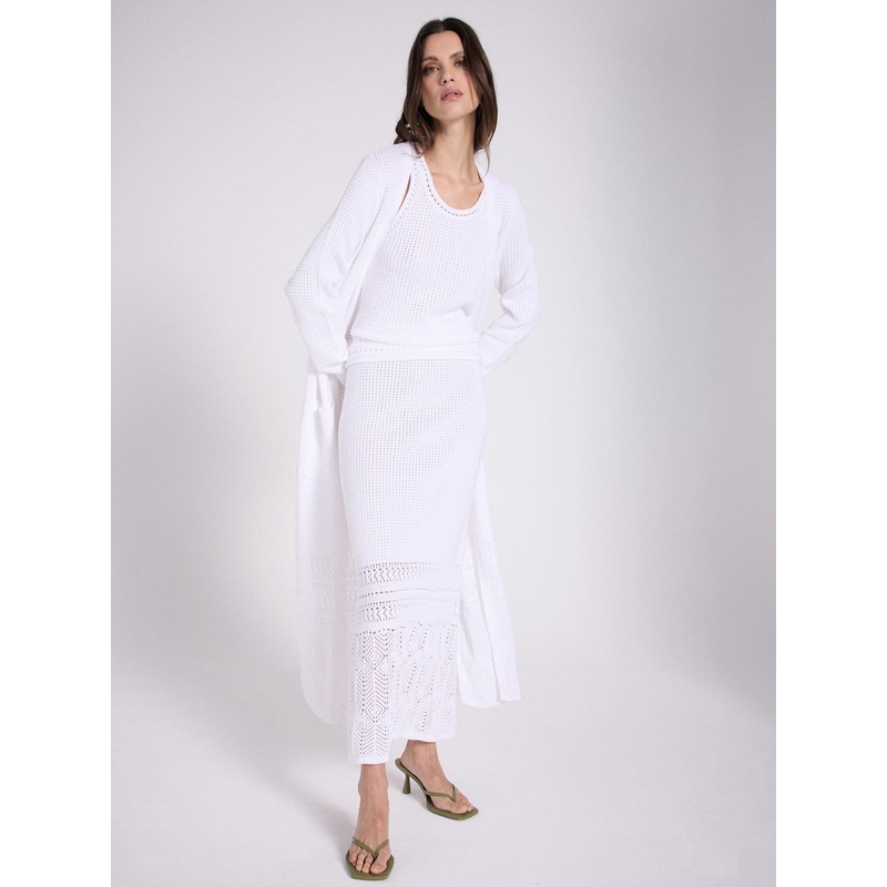 Gilet coton Pomek|Blanc pur|S|M|L