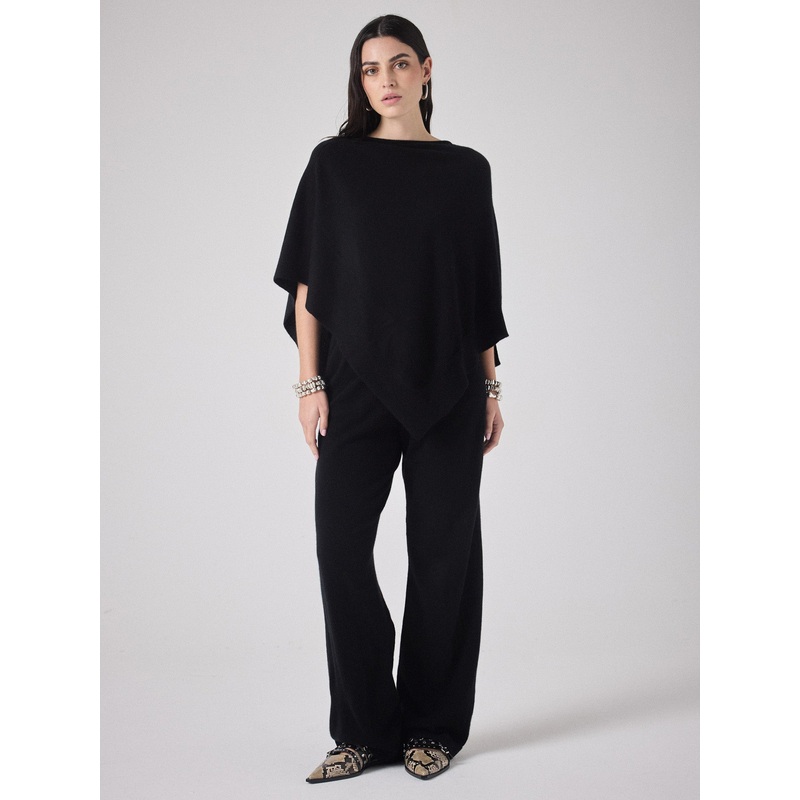 Pantalon cachemire Dulcina|Noir|S|M|L