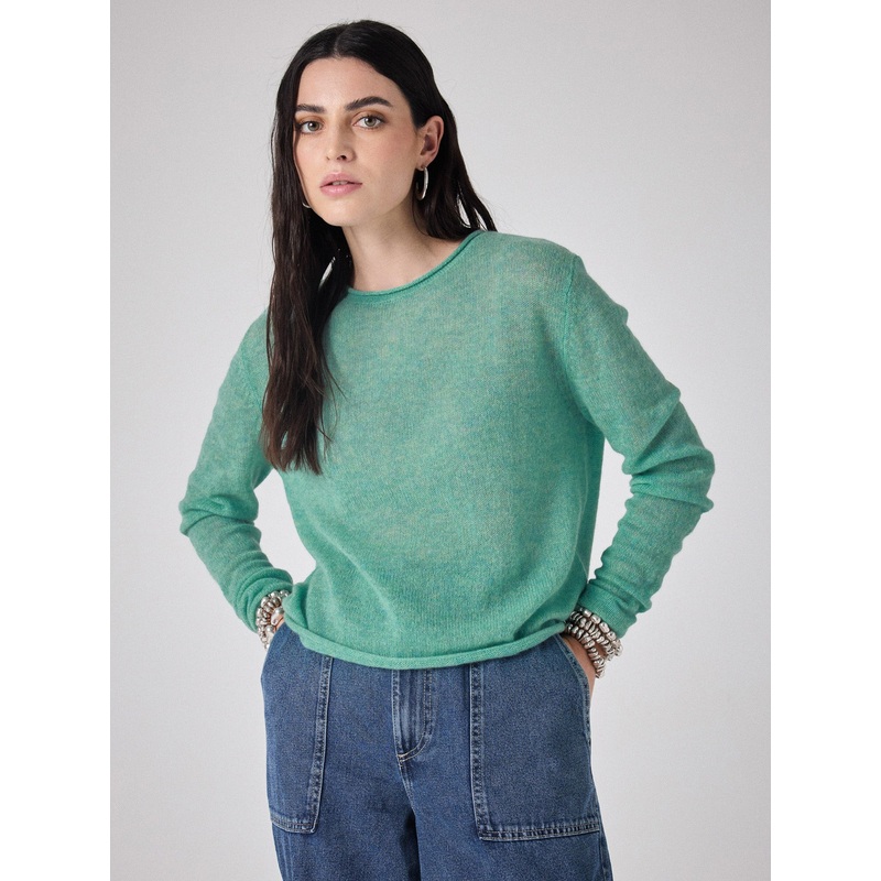 Pull cachemire light Danae|Agave|S|M|L