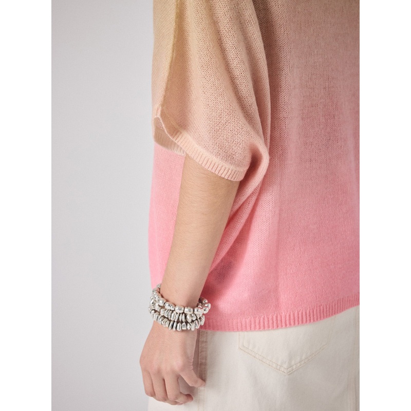 T-shirt cachemire light Nyxo|Fairy / beige chin|S|M|L