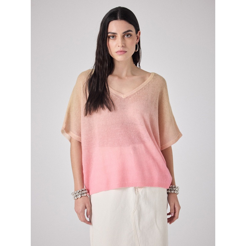 T-shirt cachemire light Nyxo|Fairy / beige chin|S|M|L