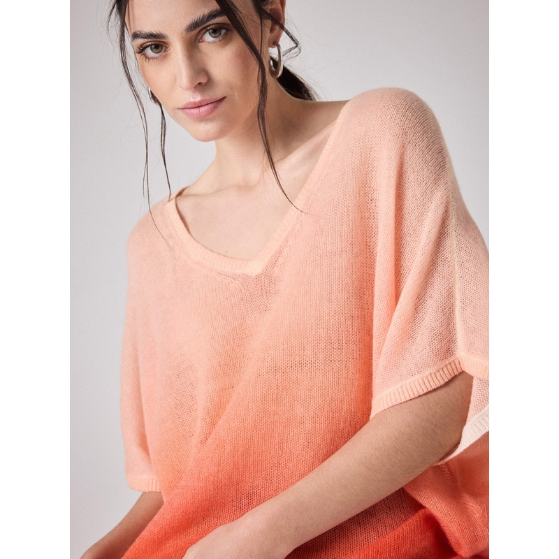 T-shirt cachemire light Nyxo|Spicy / nectar|S|M|L