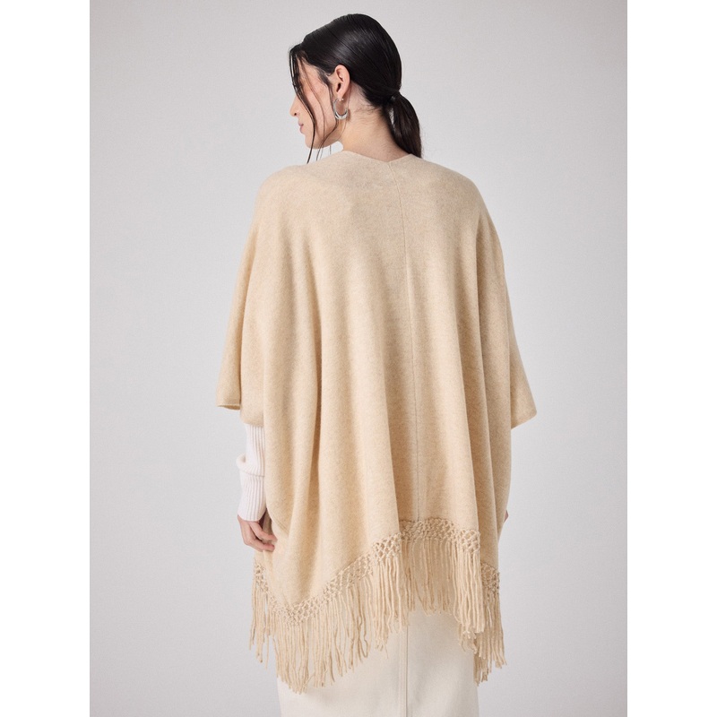 Cape cachemire Juliette|Beige chin|TU