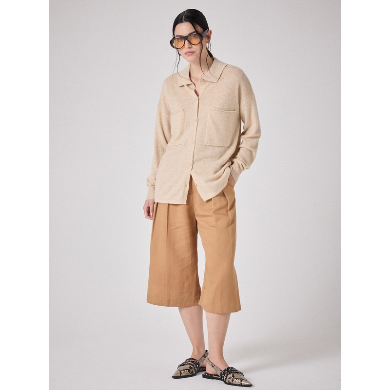 Chemise cachemire Desiree|Beige chin|S|M|L