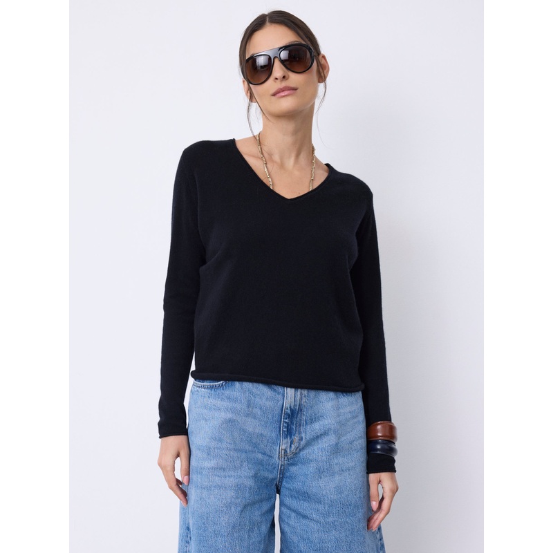 Pull cachemire Aspen|Noir|S|M|L