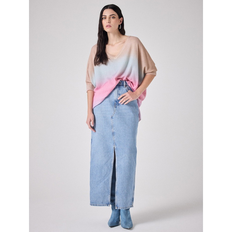 Pull cachemire Johanna|Beige chin / sweety|XS/S|S/M|L/XL