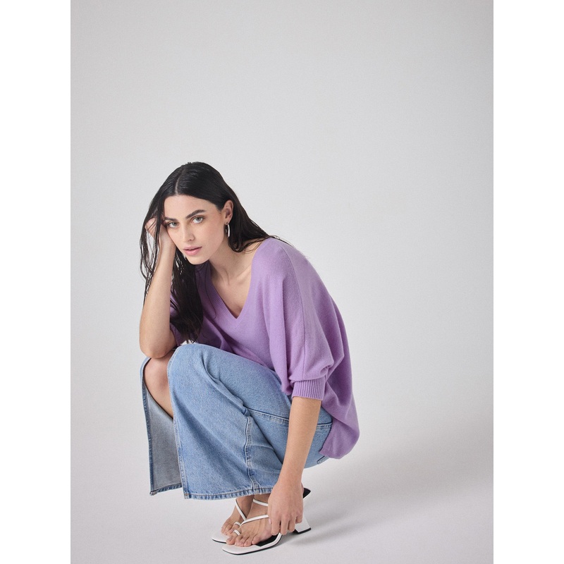 Pull poncho cachemire Aimee|Bloom|XS/S|S/M|L/XL