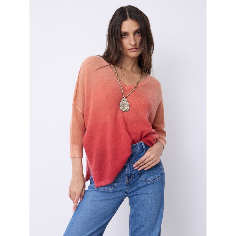 Pull poncho cachemire light Elie